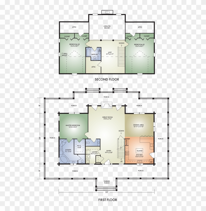 Featured image of post Open Floor Plans With Wrap Around Porch - Rendering of luxury home with wrap around porch.