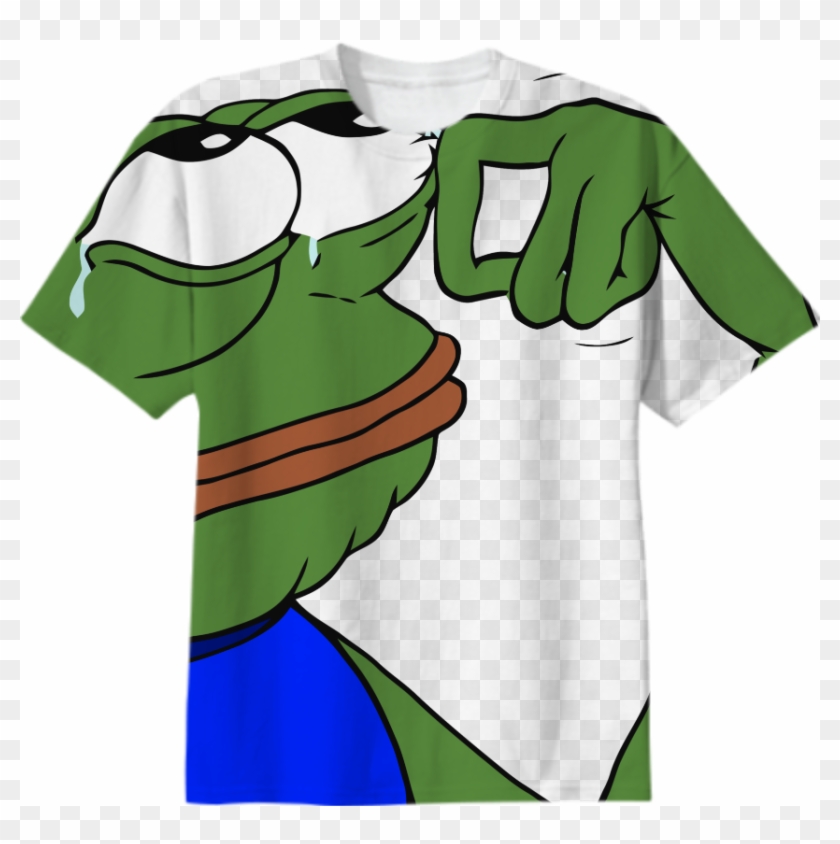 Cotton T-shirt - Sad Crying Meme #954109