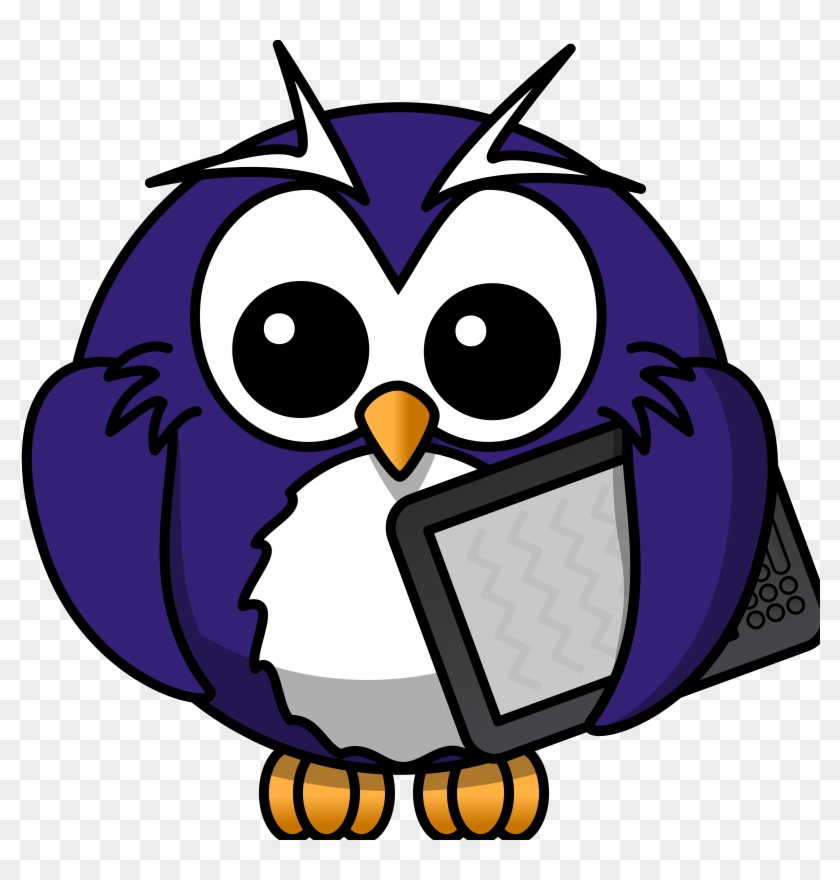Clipart Owlie Blues Bclipart Owlie Blue Bclipart Ilmenskie - Cartoon Owl Shower Curtain #954139