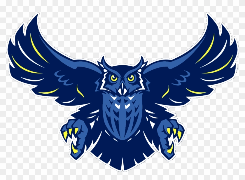Blue Owls Cut Image - Rice University Owl Logo #954177