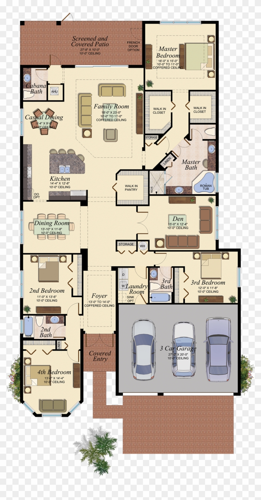 Canary/603 Floor Plan - House #954193