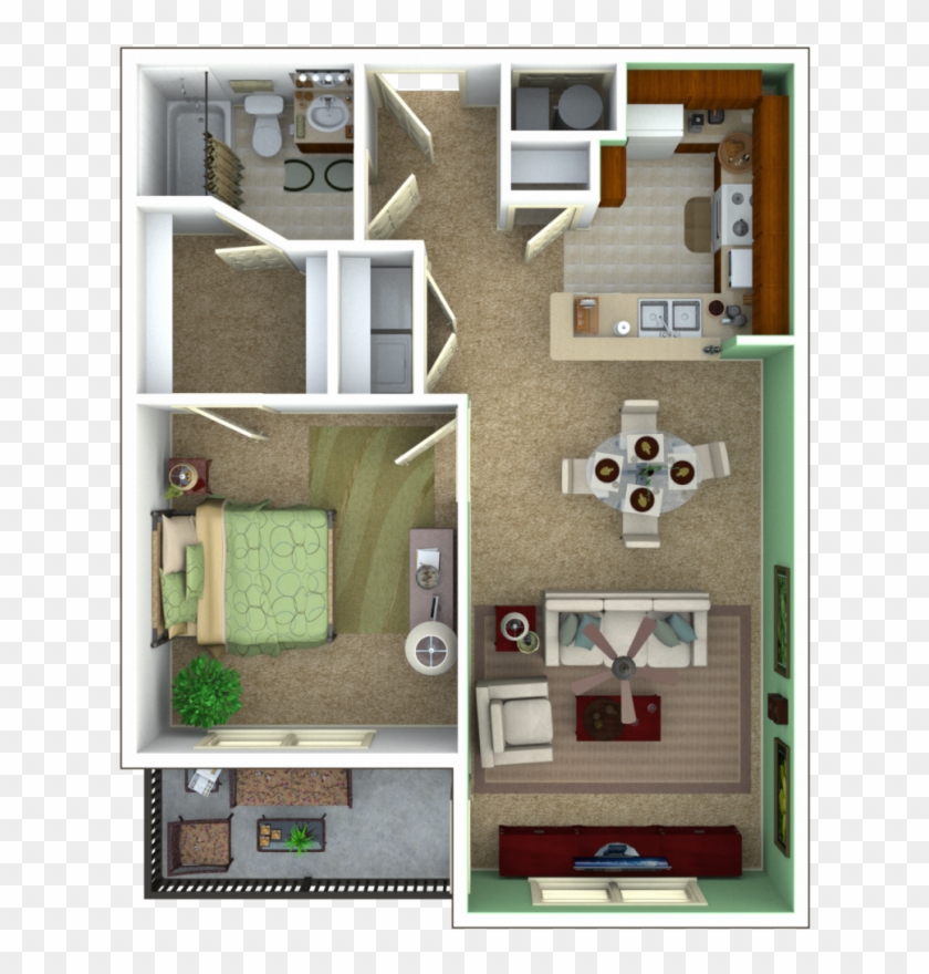 Senior Apartments Indianapolis Floor Plans 1 Bedroom - House #954242