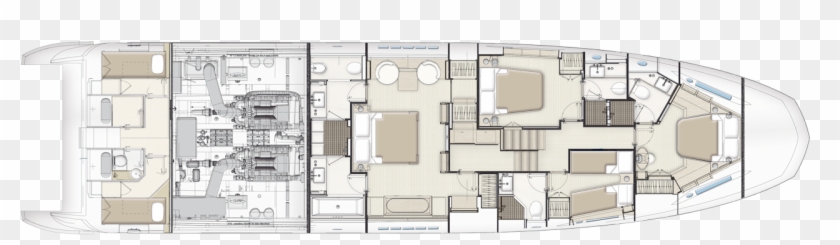 Lower Deck - Azimut 80 Layout #954262