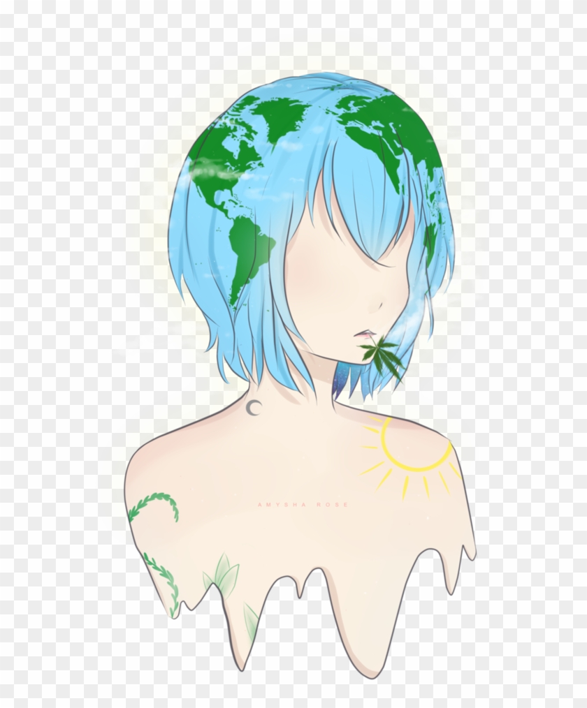 Eart Chan By Amysha Rose - World Map #954355