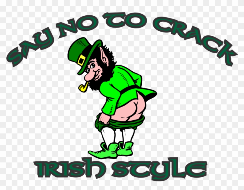 Say No To Crack Irish Style T-shirt - Kiss Me Im Irish Gif #954401