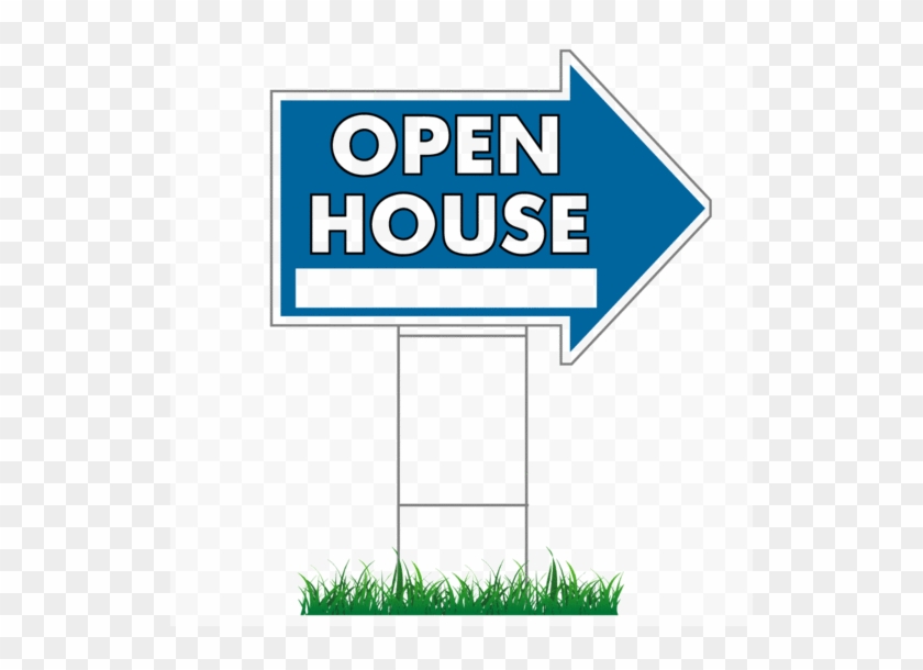 17" X 23" Open House Directional Arrow Signs - Coldwell Banker Open House Signs #954488