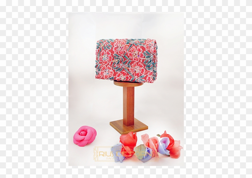 Flores Violetas, Anaranjadas Y Rosas - Lampshade #954561