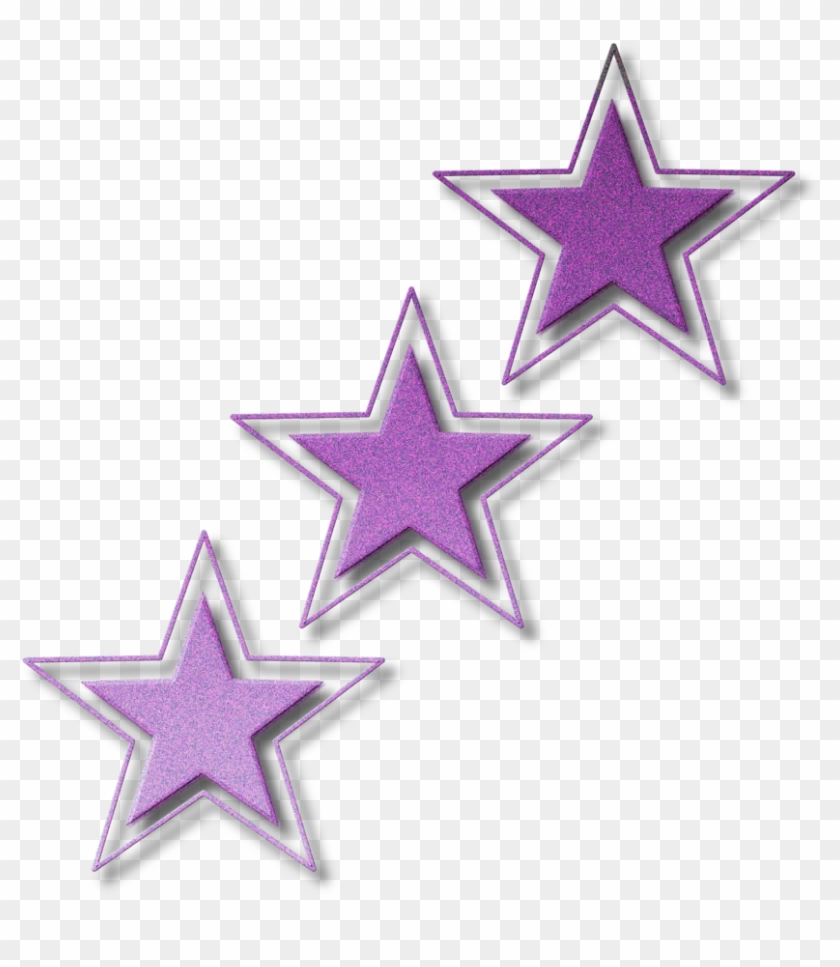 Displaying 11> Images For Pink Star Clip Art Clipart - Glittery Purple Stars Png #954582