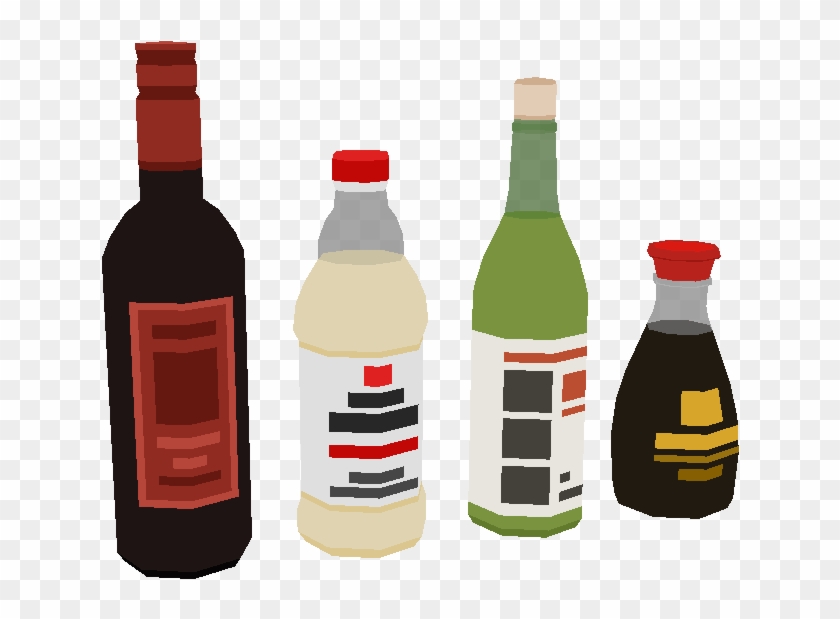Wine Bottle Clipart Png - Glass Bottle #954594