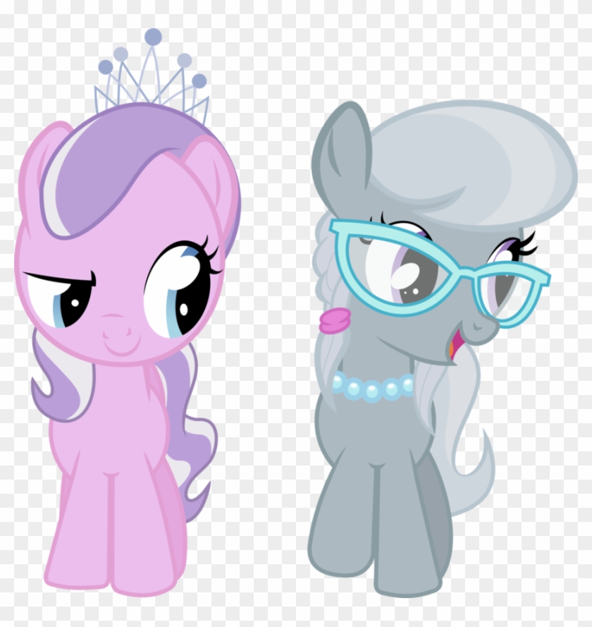 Diamond Tiara Und Silver Spoon By Lumorn - My Little Pony Diamond Tiara #954680