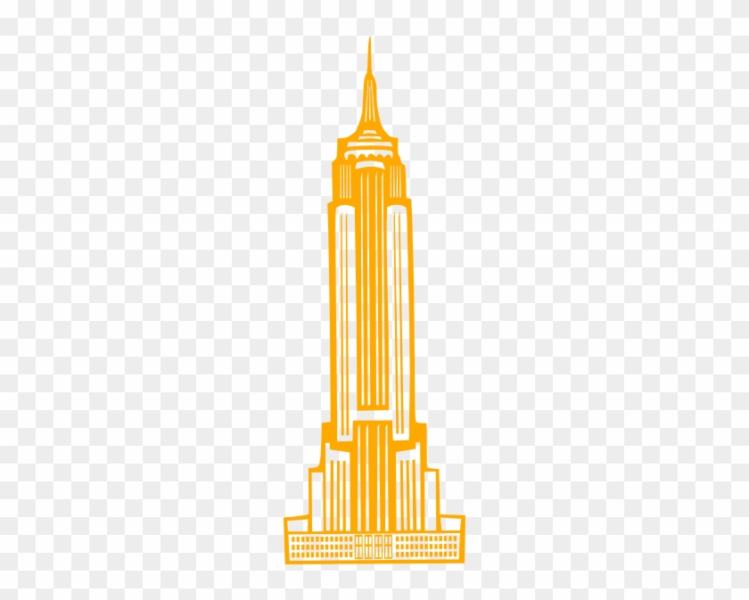 Great Gatsby Building Clip Art At Clker - Empire State Building Clip Art #954682
