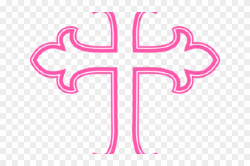 Cross Clipart Pink - Cross Clip Art #954692