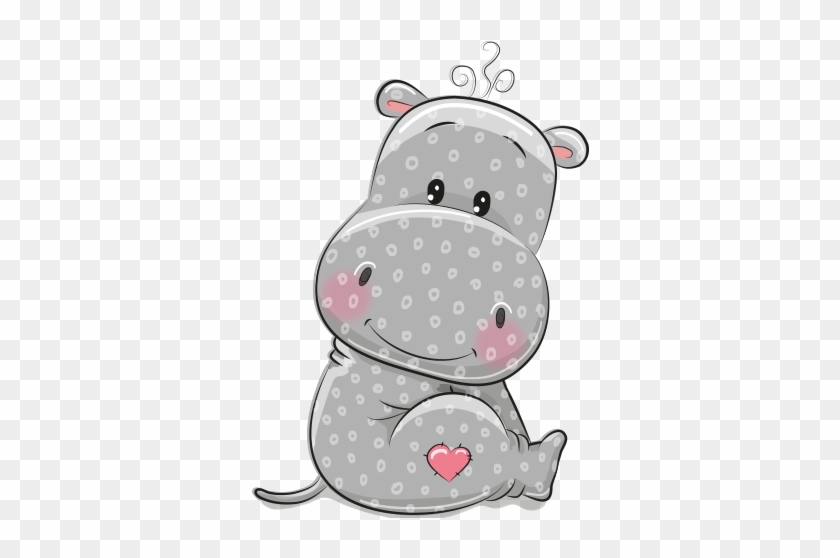 Cute Cartoon Hippo #954727