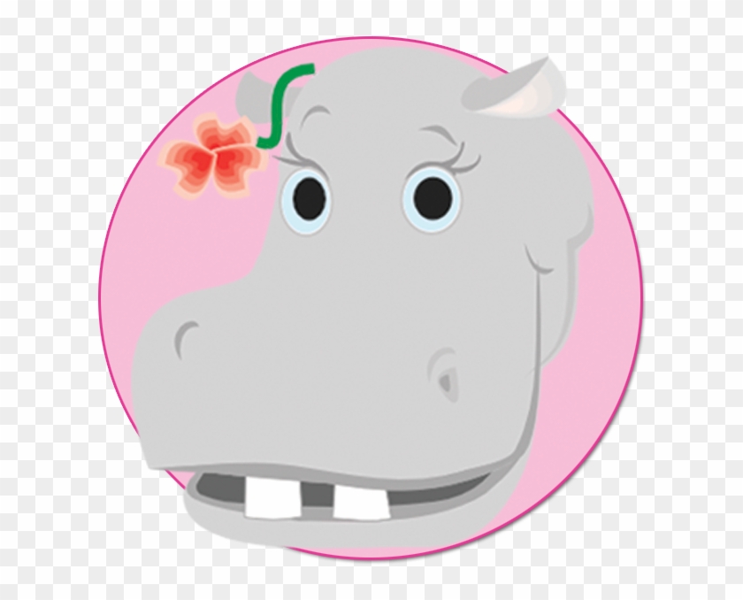 Main Personalised Invitations Logo - Hippo Tea Party Invitation #954745