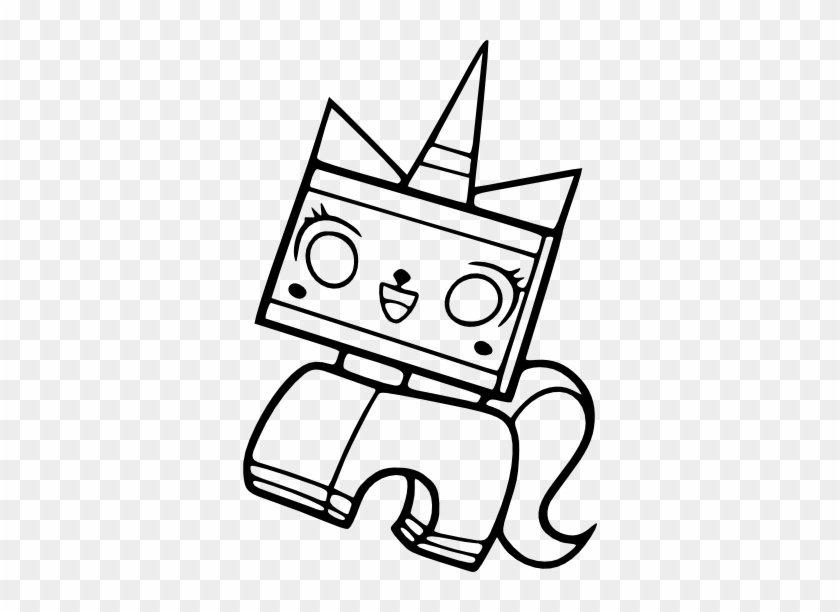 Misc, Personal Use, Lego Kitty, - Unikitty Coloring Pages #954777