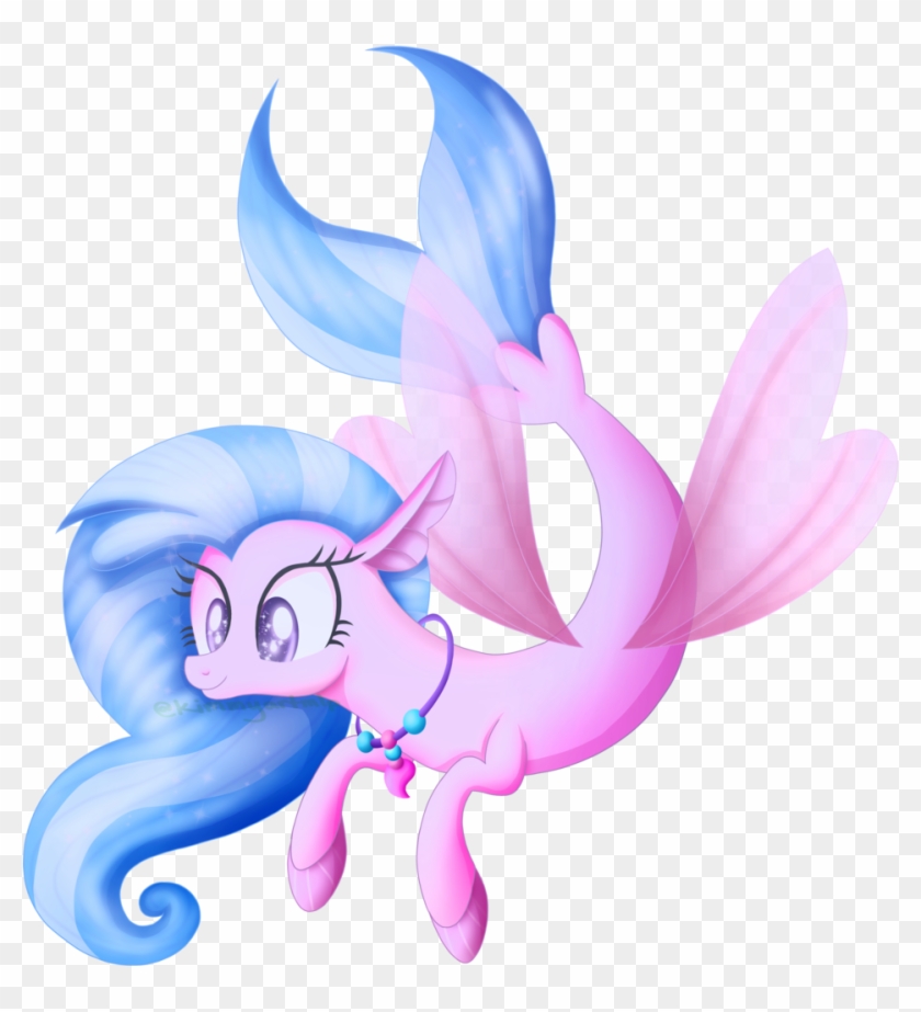 Kimmyartmlp, Female, Necklace, Obtrusive Watermark, - Mlp Silver Stream Seapony #954819