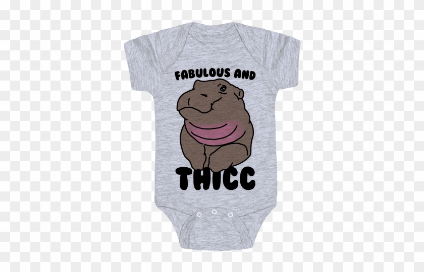 Fabulous And Thicc Baby Onesy - Fabolous #954817