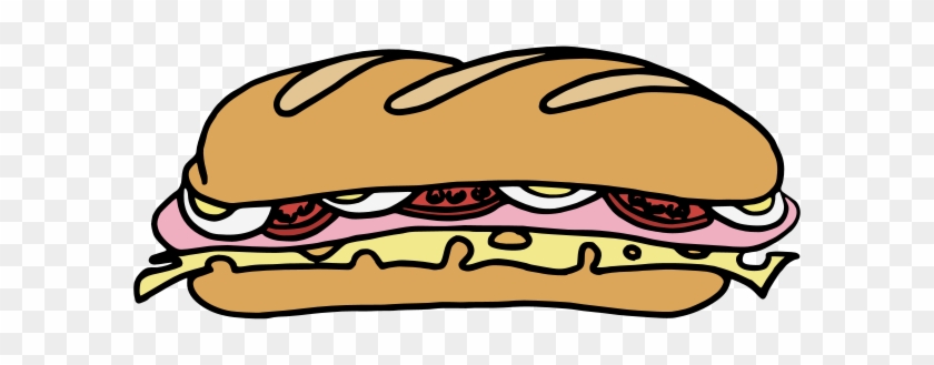 Sandwich One Png Images - Sub Sandwich Clipart #954873