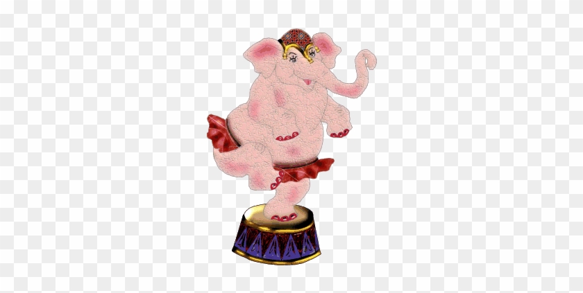 Circus Carnival Performing Elephant Clipart - Cartoon #954891