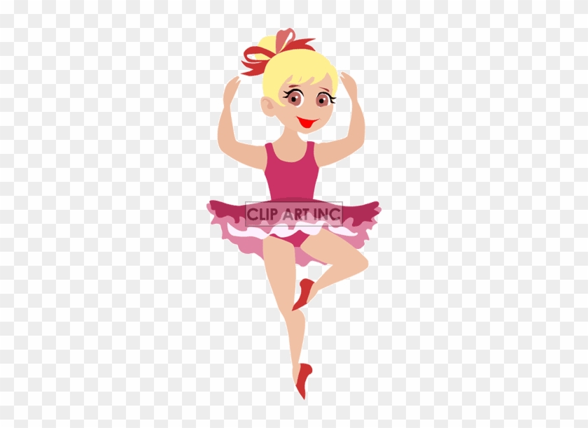 Little Girl Clipart Dancing - Clipart Of A Girl Dancing #954907