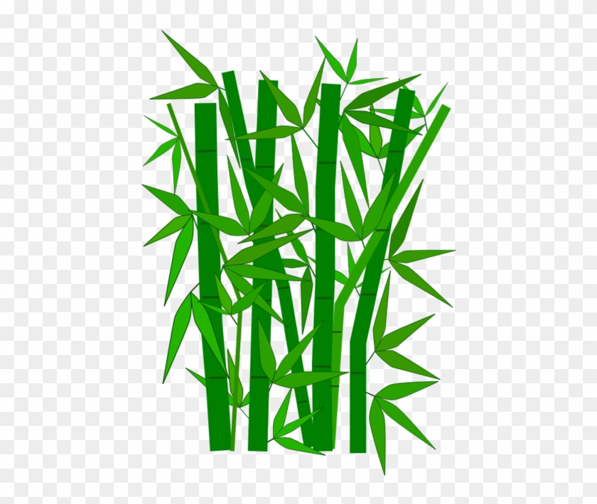 대나무 그래픽 - Bamboo Leaves Clip Art #954915