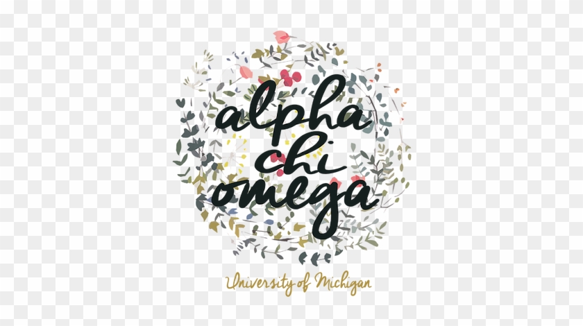 Alpha - Alpha Chi Omega Logo #954916