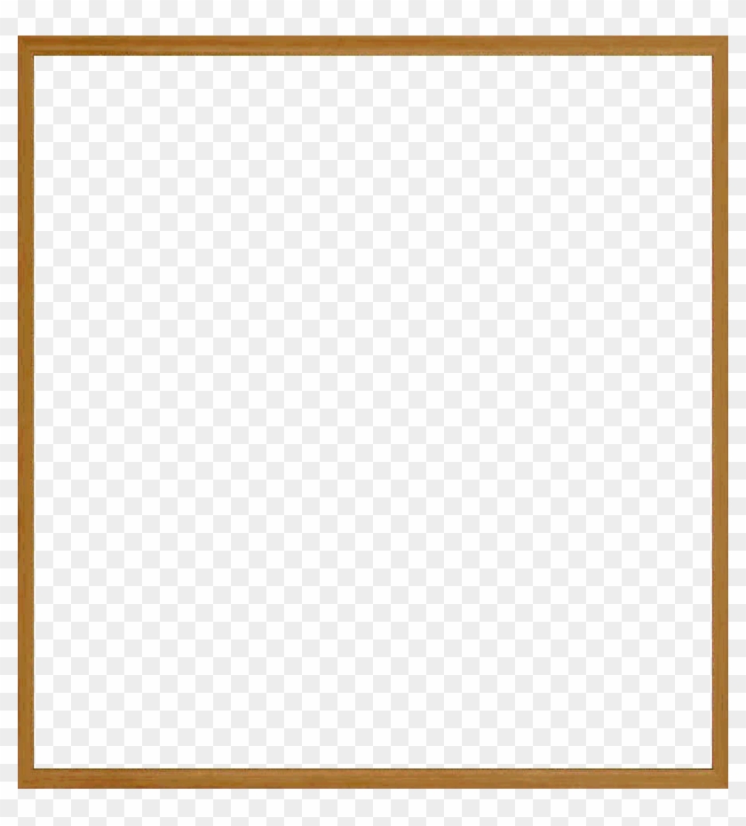 Wood Frame Border Clip Art - Wooden Frame Border Png #954940