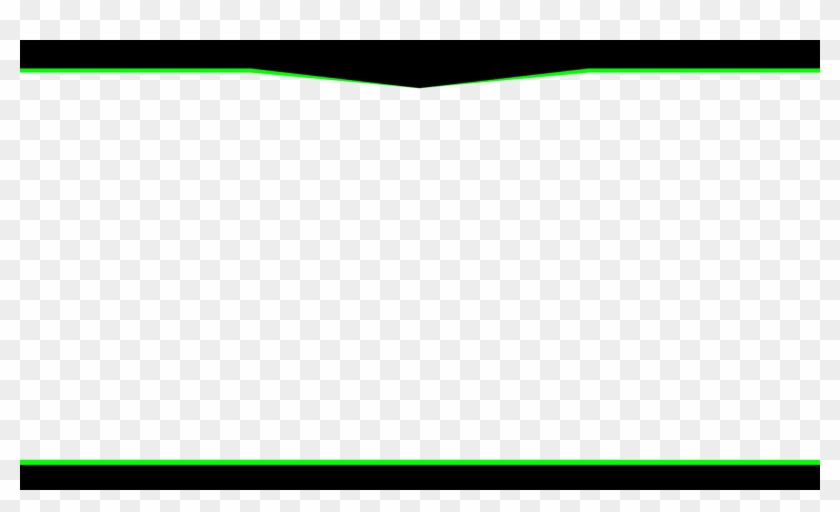 Green And Black Twitch Overlay Parallel Free Transparent Png