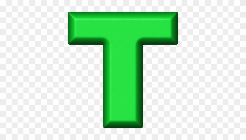 Etc > Presentations Etc Home > Alphabets > Refrigerator - Letter T In Green #955065