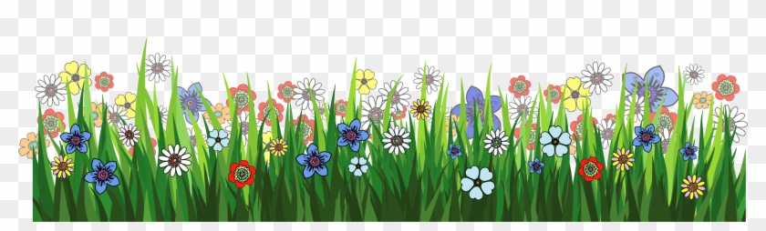 Grass Clipart Flower Meadow - Animated Grass Png Transparent - Free  Transparent PNG Clipart Images Download