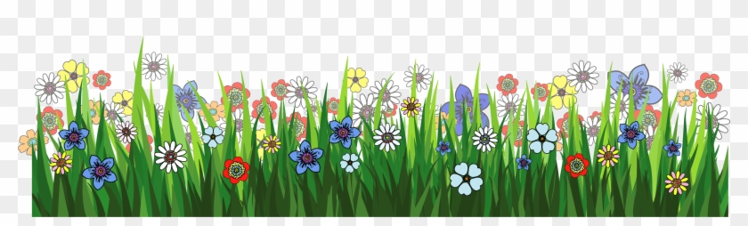 Grass Clipart Flower Meadow - Animated Grass Png Transparent #955117