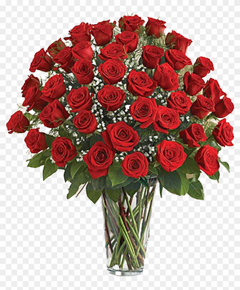 48 Premium Roses Arrangement - 4 Dozen Red Roses #955118