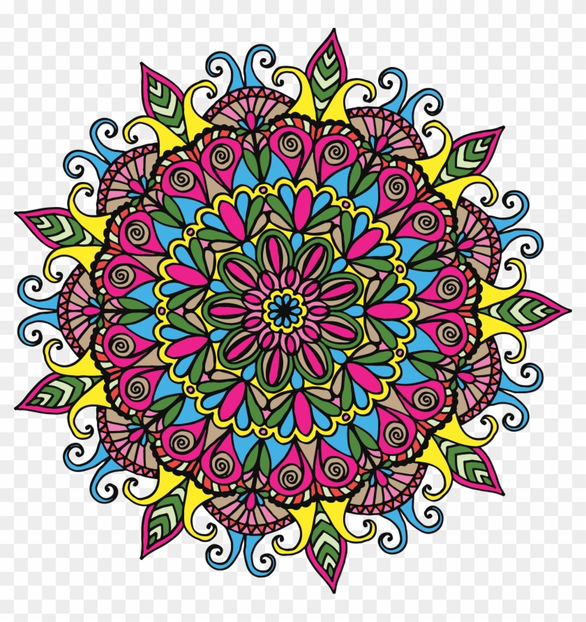 Mandala Drawing Coloring Book Clip Art - Mandalas Png #955161