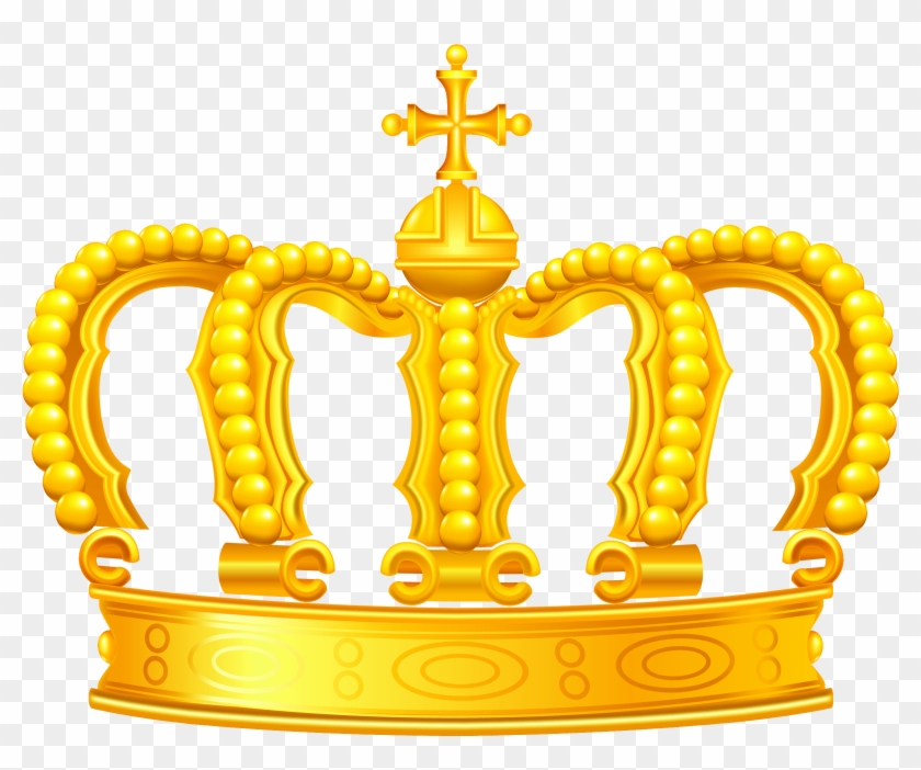 Gold Crown Png Clipart - Gold Crown Png #955203