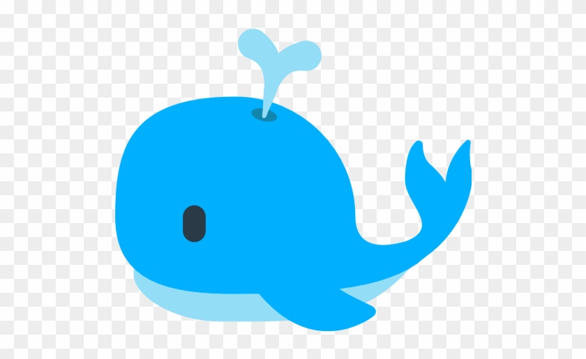 Baby Blue Whale Clip Art - Whale Emoji #955206
