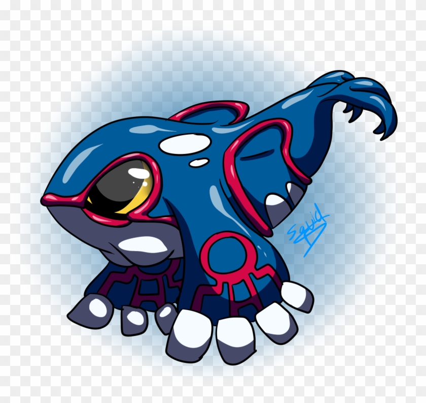 Chibi Kyogre By Squidkid11 Chibi Kyogre By Squidkid11 - Cartoon #955212