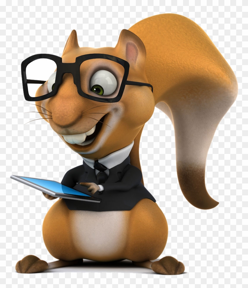 Squirrel Cartoon Funny Animal - Funny Cartoon Images Of Animals - Free  Transparent PNG Clipart Images Download