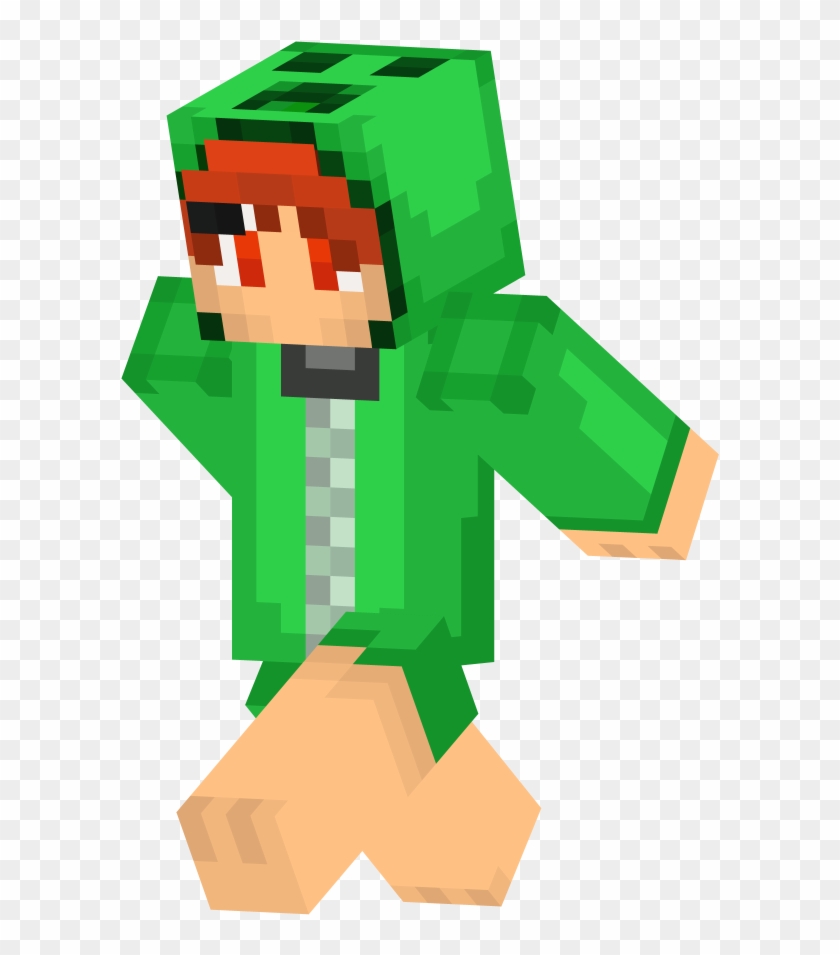 Minecraft Skin Girl Creeper Cool #955393