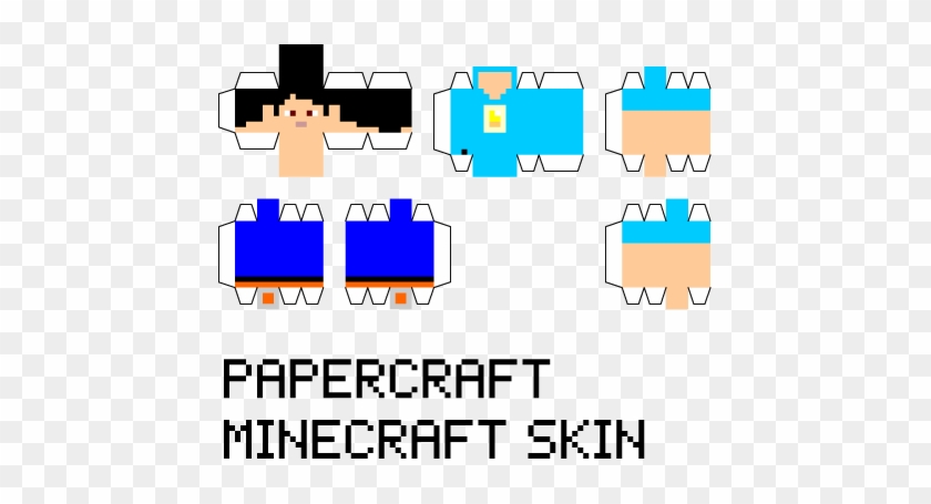 Papercraft Minecraft Skin - Minecraft Papercraft 101 Skin #955429