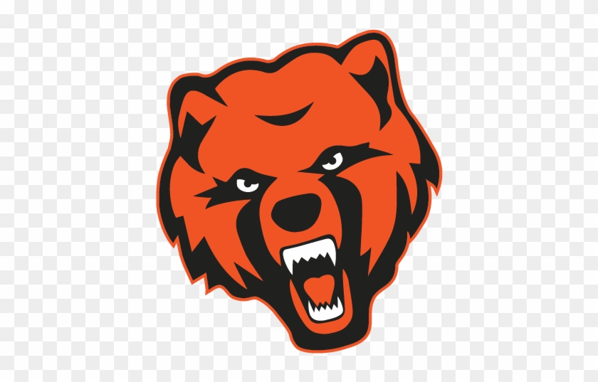Bear Head Orange Stroke - Catholic High School Baton Rouge Bear #955531