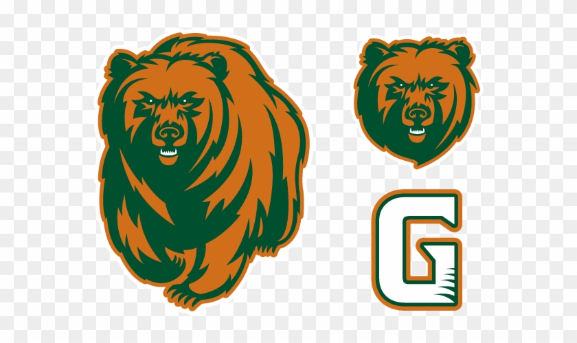 Chicago Bears Logo Grizzly Bear Georgia Gwinnett College - Grizzly Bear Logo #955554