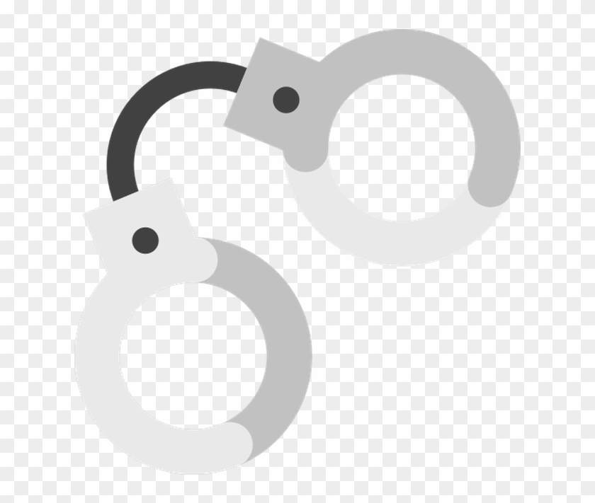 Handcuffs Cartoon Clip Art - Circle #955585