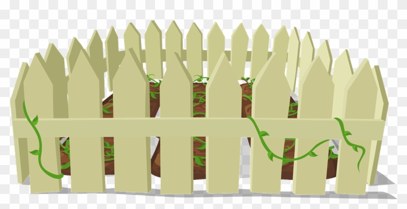 Shop Related Products - Garden With Fence Clip Art #955668