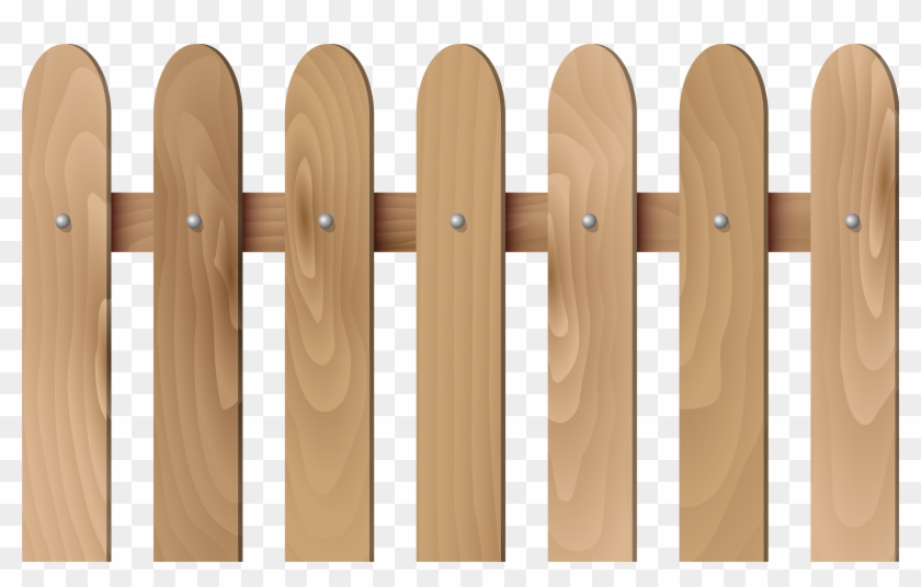 Wooden Fence Transparent Png Clip Art - Picket Fence #955669