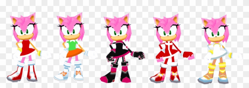 Amy Rose By Sirpeaches - Sonic Rivals 2 Costumes #955693