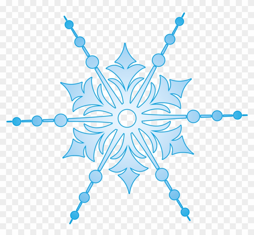 Symbol Snowflake Crystal Frost - Eiskristall Clipart #955869