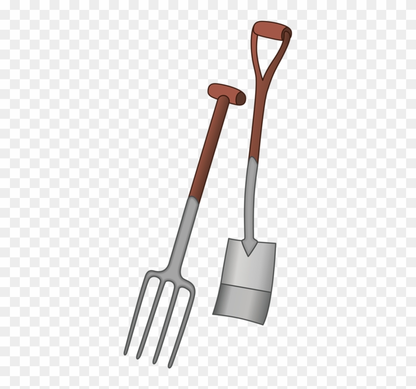 1б - Shovel And Pitchfork Clipart #955866