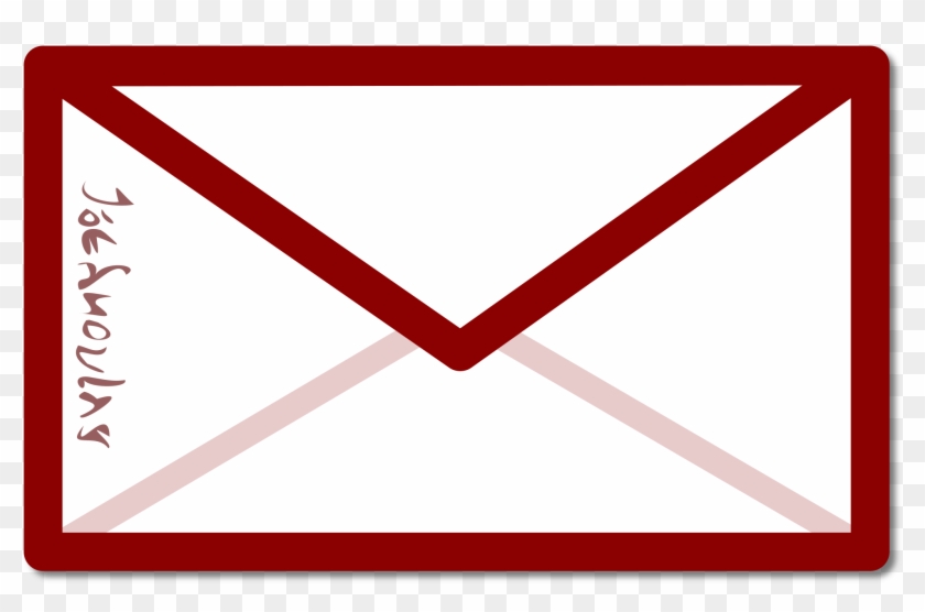 Big Image - Red Outlined Envelope #955988