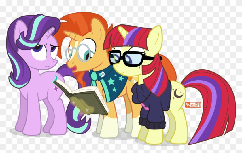Simple Background, Starlight Glimmer, Straight, Sunburst, - My Little Pony: Friendship Is Magic #955996