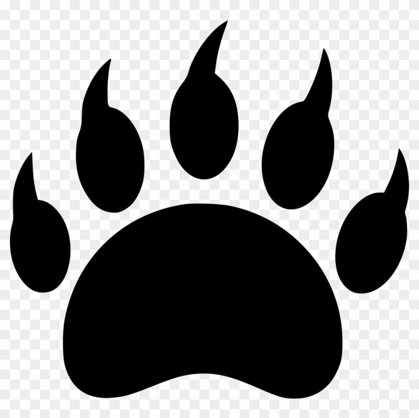 Bear Wild Animal Footprint Danger Predator Comments - Depredator Icon #956161